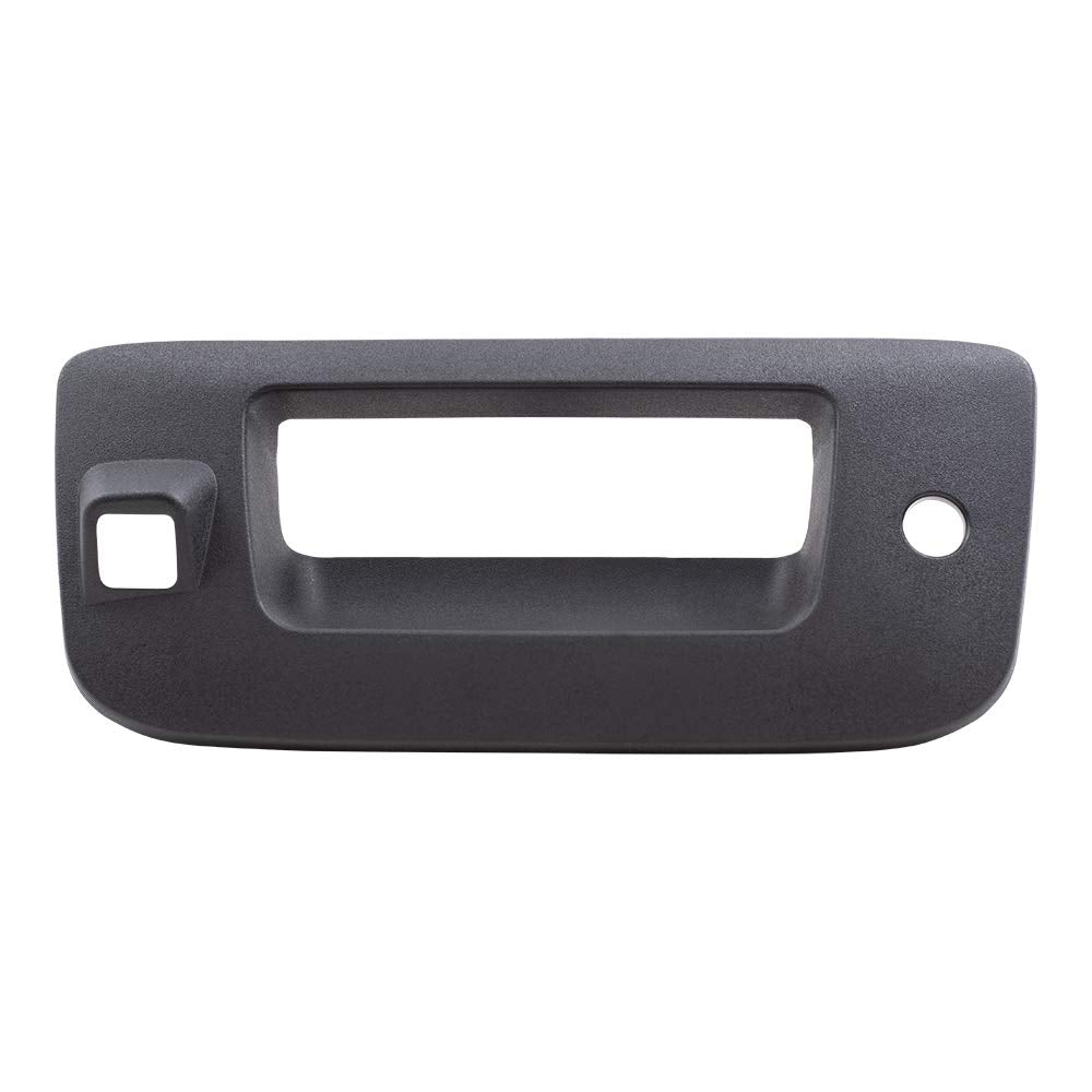 07-14 Silverado Sierra Pickup Tailgate Handle Trim Bezel Rear View Camera Hole