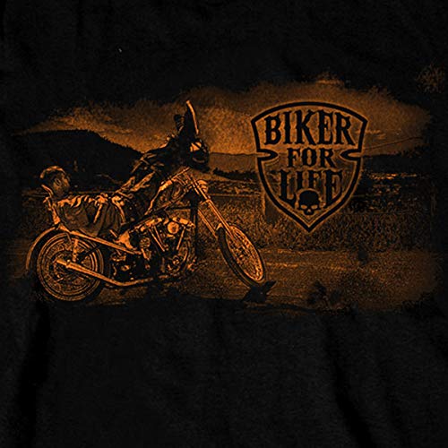 Hot Leathers Coolin' Long Sleeve T-Shirt (Black, Large)