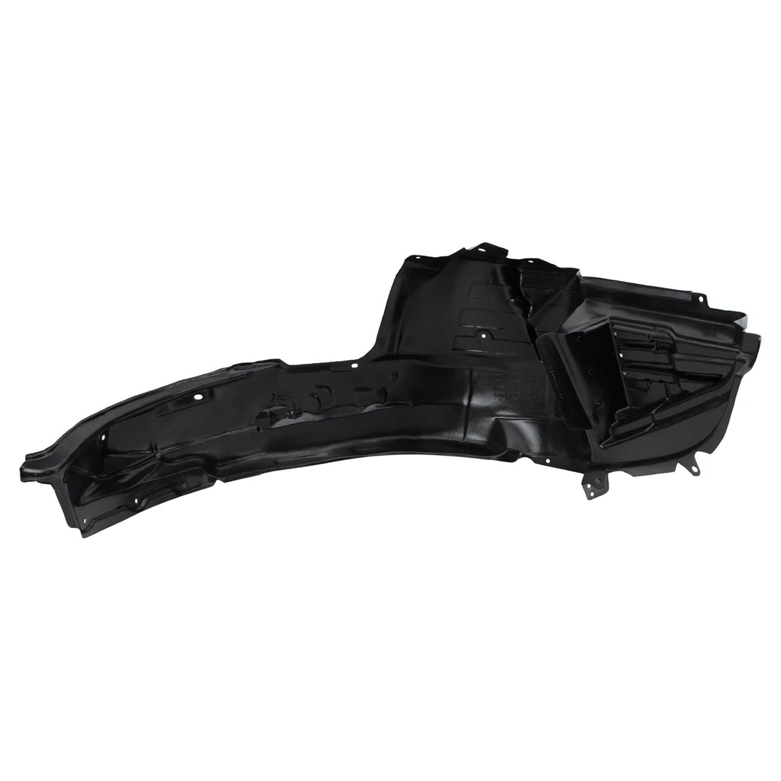 Trq Front Inner Fender Liner Set Compatible With 2011-2014 Subaru Impreza Su1248123 Su1249123
