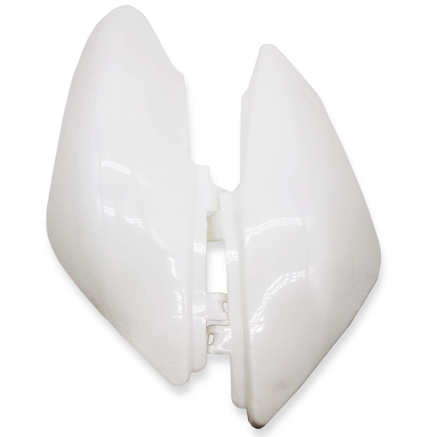 Cleo Plastics Kit With Black Seat For Crf50 Xr50, Chinese 50Cc 70Cc 90Cc Dirt Pit Bike,Fenders Fairings Replacement Plastic With Seat(White)