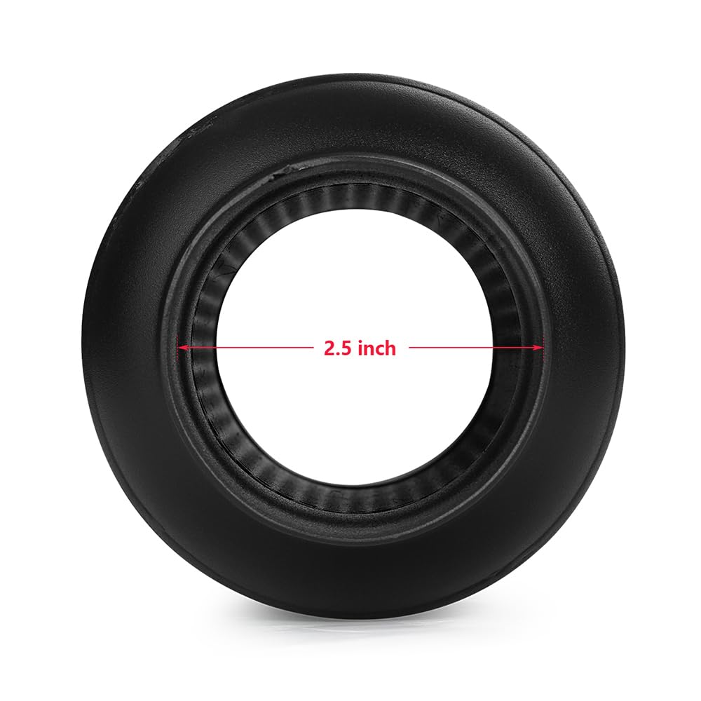 Lcgp 2 Pack 2.5'' Inlet & 2.5'' Outlet, Universal Resonator, 11.5'' Overall Length Stainless Steel Muffler/Weld On