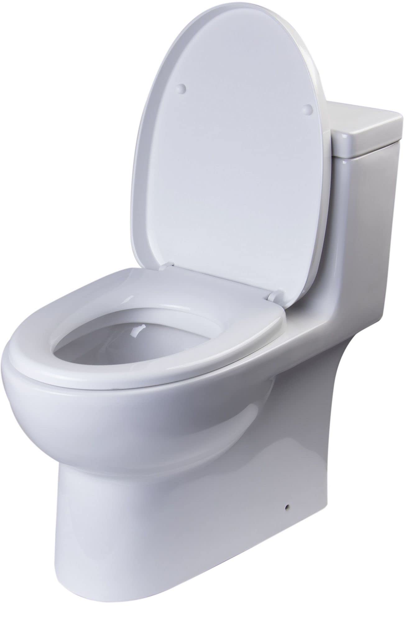 EAGO TB359 Dual Flush Eco-Friendly Ceramic Toilet, 1-Piece