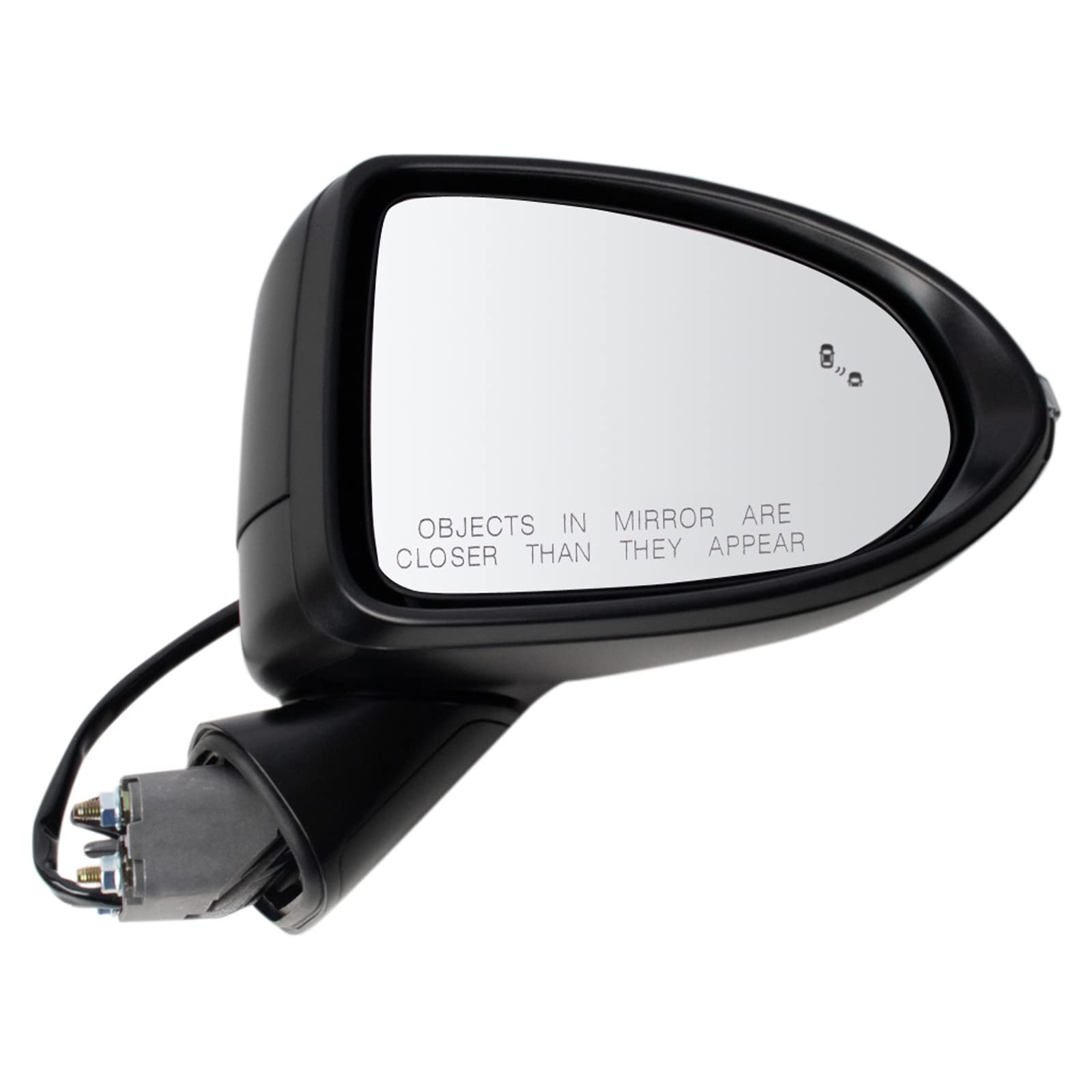 Trq Right Mirror Passenger Side Compatible With 2020-2023 Hyundai Sonata Hy1321274