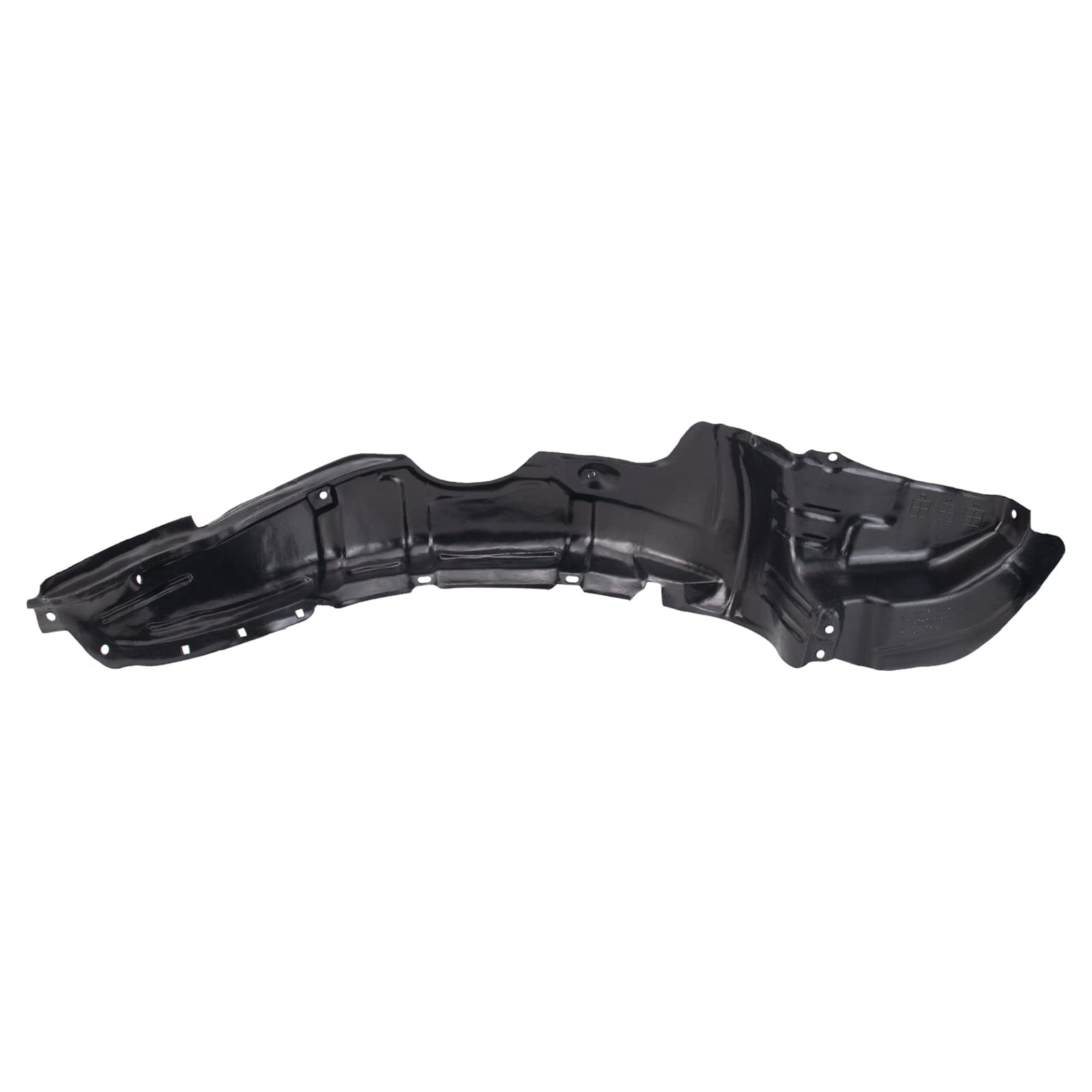 Trq Inner Fender Liner Set Compatible With 1991-1994 Toyota Tercel To1248106 To1249106