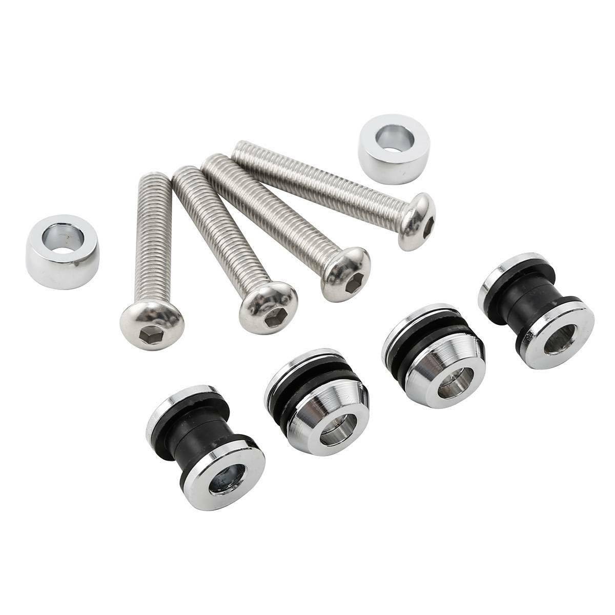 Motorcycle Quick Release Four Docking Hardware kit Luggage Rack Detachable Fits for Harley XG500 750 2015-2025