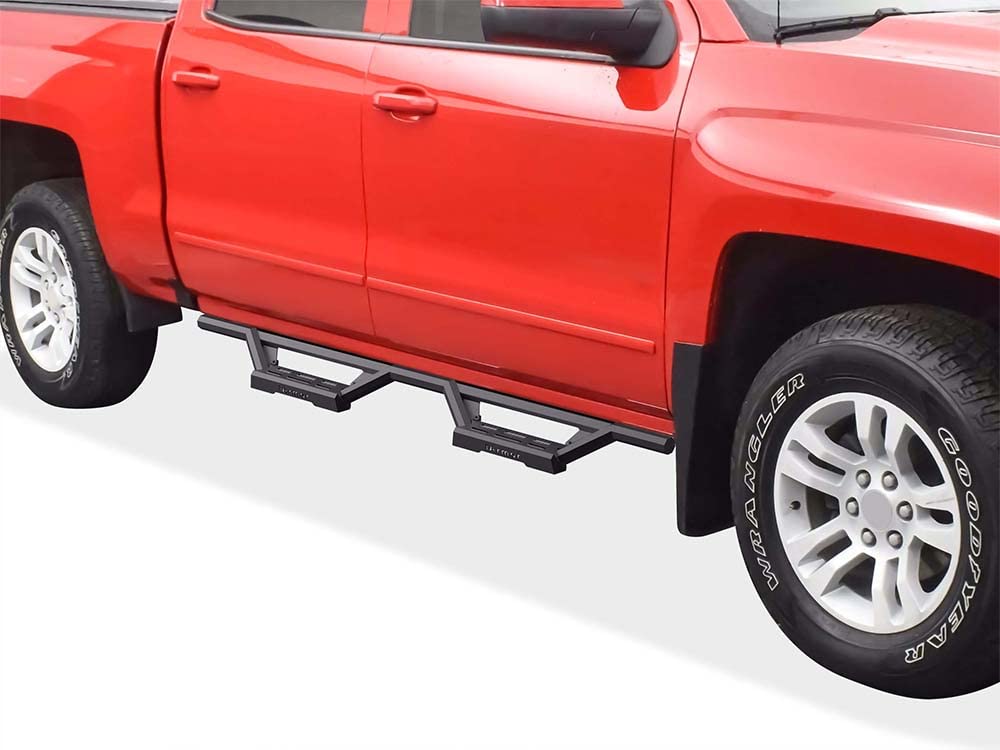 Aps Drop Steps Running Boards Compatible With Chevy Silverado Gmc Sierra 2007-2018 Crew Cab & 2500/3500 Hd 2019 | 304 Stainless