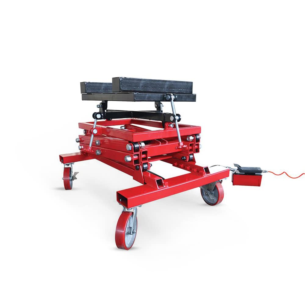 AFF 1.25 Ton Power Train Lift and Table - Heavy Duty for Trucks - Low Profile - 2,500 lbs Capacity - 3182