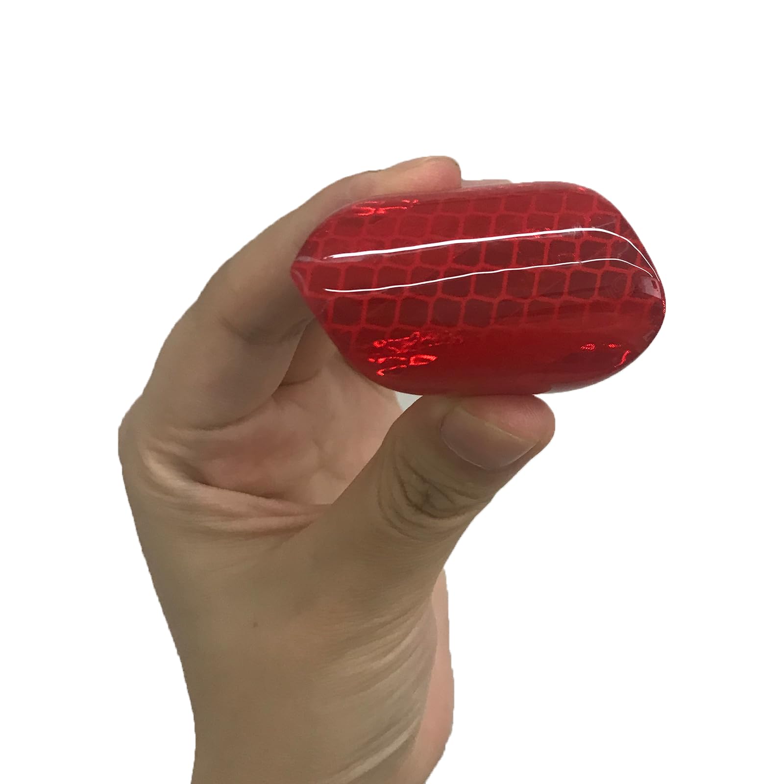 Aosseiye 8 PCS Safety Warning Logos Anti-Collision Stickers for Toyota FJ Curiser, Car Door Reflective Safety Stickers, Car Anti