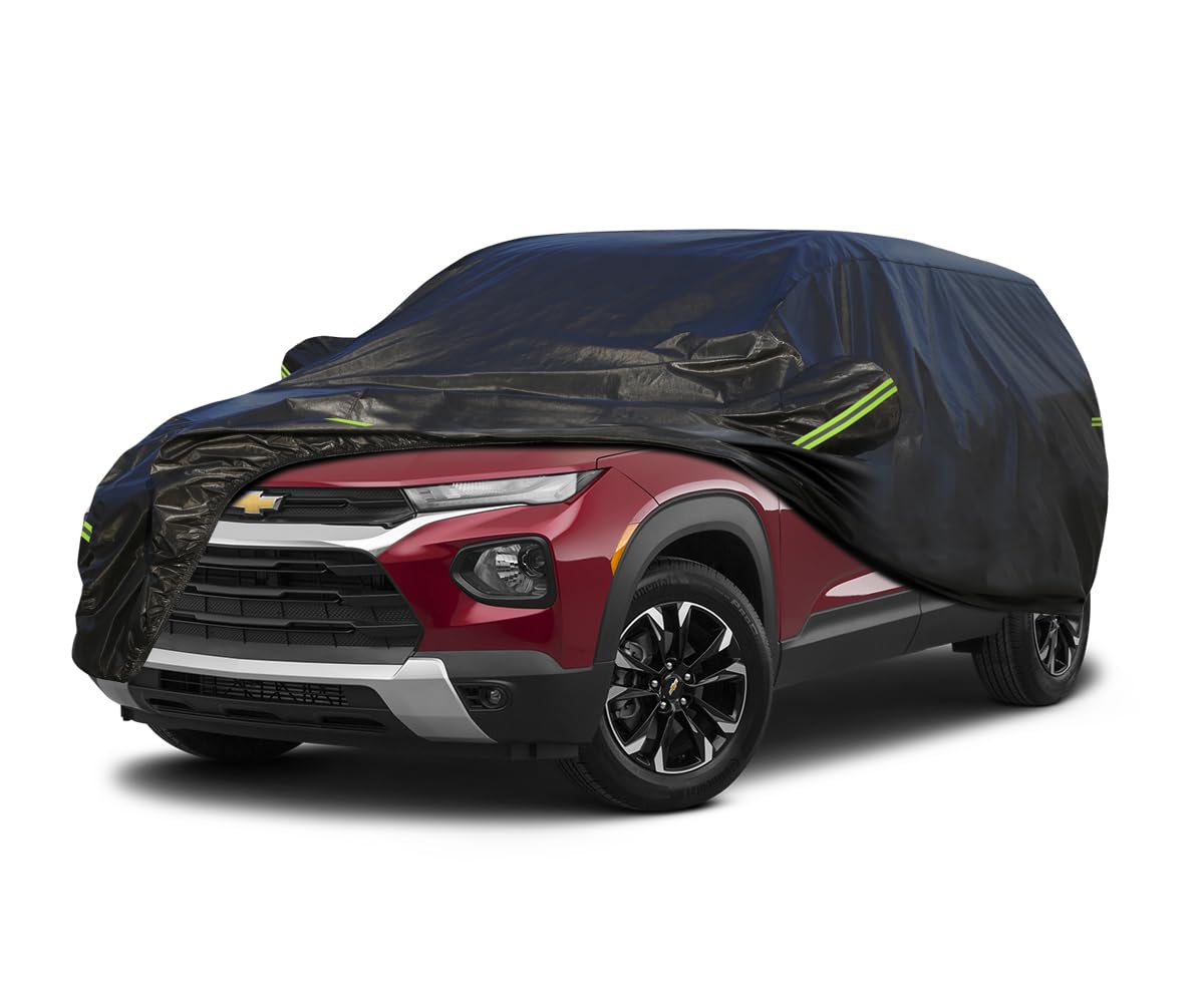 Koukou Waterproof Suv Car Cover Suitable For Chevy Trailblazer From 2020 To 2025, 7 Layers Windproof All Weather Waterproof Outd