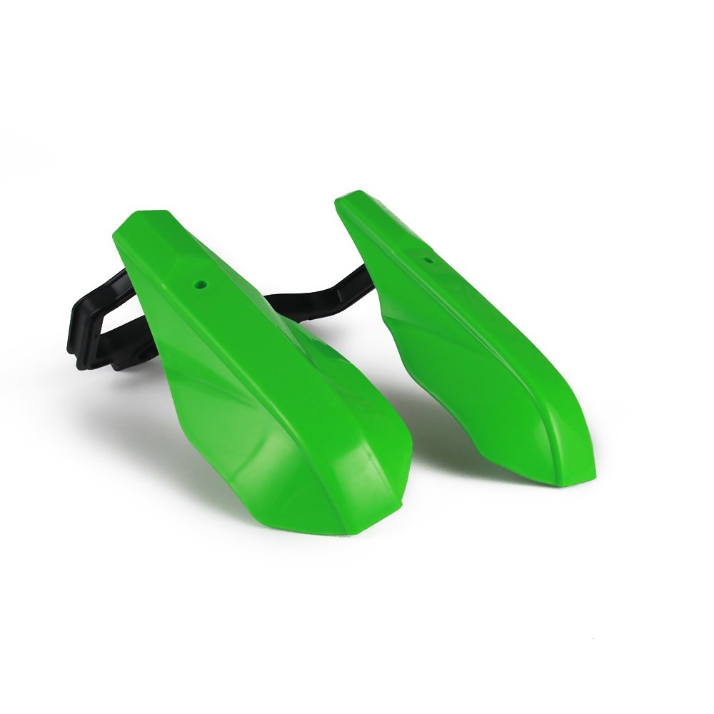 AnXin Green Motorcycle Handguards for 7/8 & 1 1/8 Handlebar - Universal Fit for KLX, KX Dirt Pit Bikes & ATVs