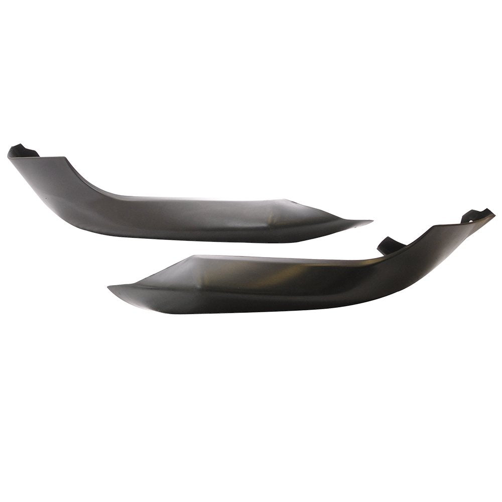 Front Bumper Lip Compatible with 2006-2008 Mitsubishi Eclipse, Factory Style Black PU Front Lip Finisher Under Chin Spoiler Add On by IKON MOTORSPORTS, 2007