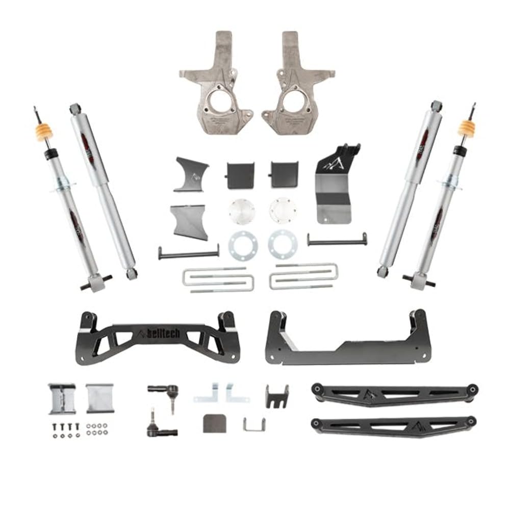 Belltech 150203Tp 7' Trail Performance Suspension Lift Kit For 2016-2018 Silverado/Sierra 1500 4Wd