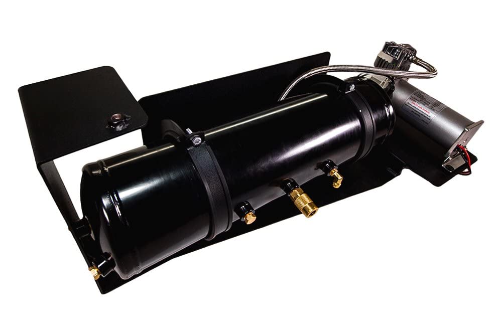 Complete Bolt-On Jeep Jt Heavy Duty 150 Psi Onboard Air System W/Skid Plate, Tire Inflator & Gauge