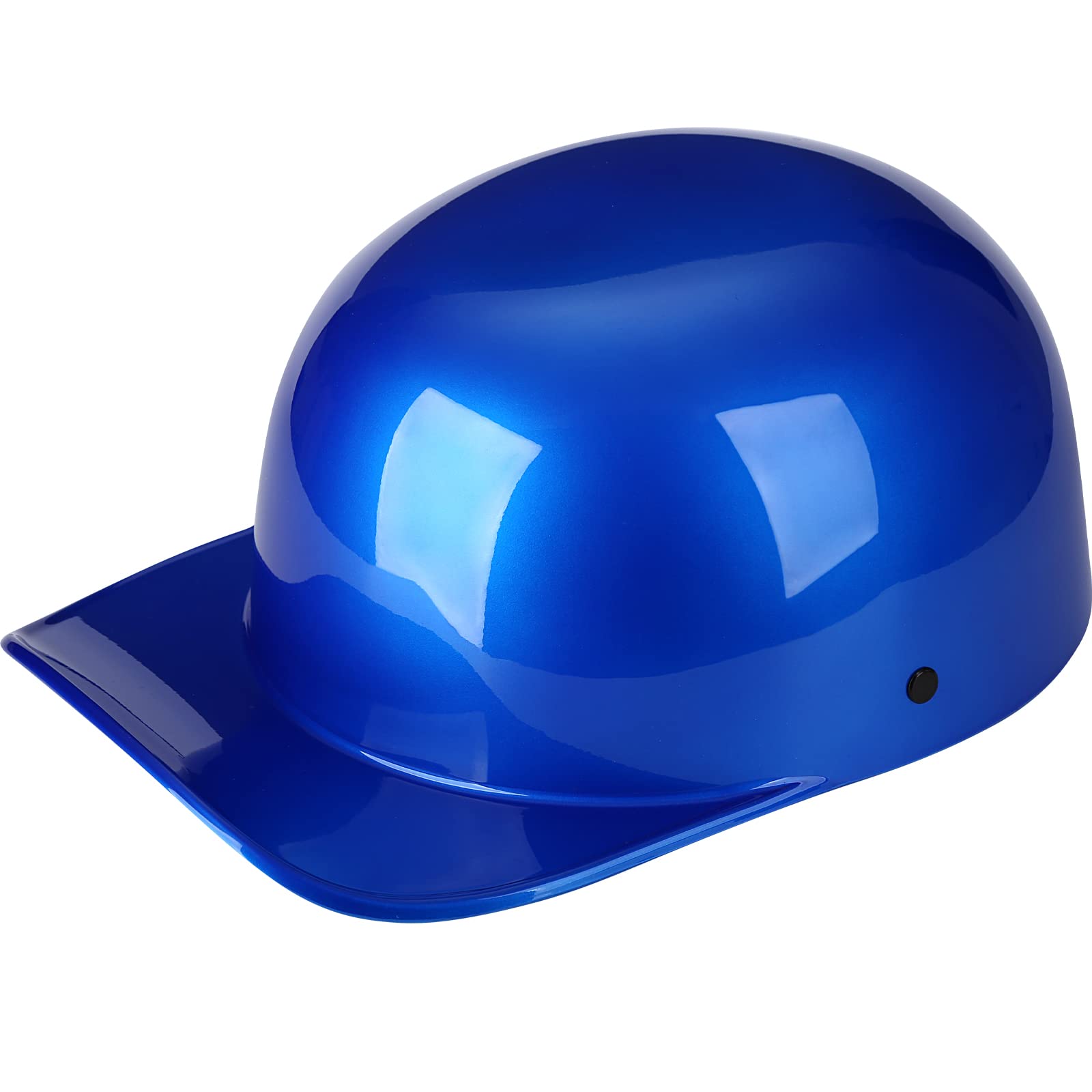 Yesmotor Baseball Motorcycle Helmet Half Cap For Bike Cruiser Chopper Moped Scooter- Dot Approved (Blue, Xxl)