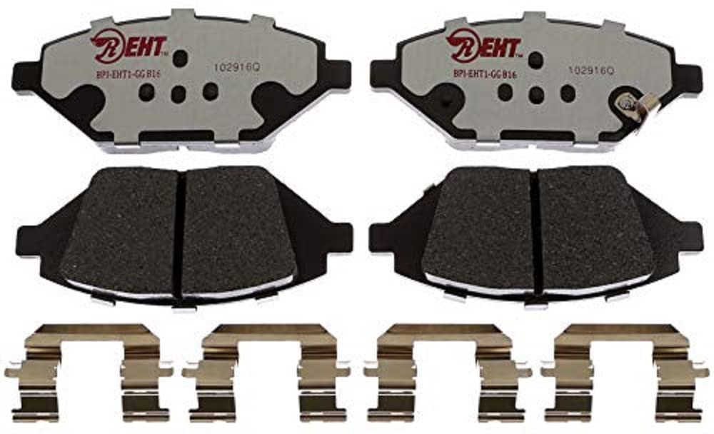 Raybestos Premium Raybestos Element3 Eht Replacement Front Brake Pad Set For Select 2016 Chevrolet Spark Model Year (Eht1864H)