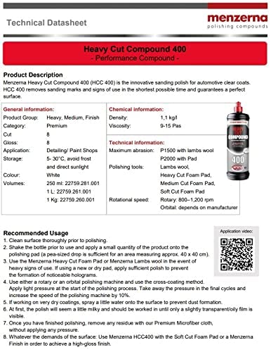 Menzerna Heavy Cut 400