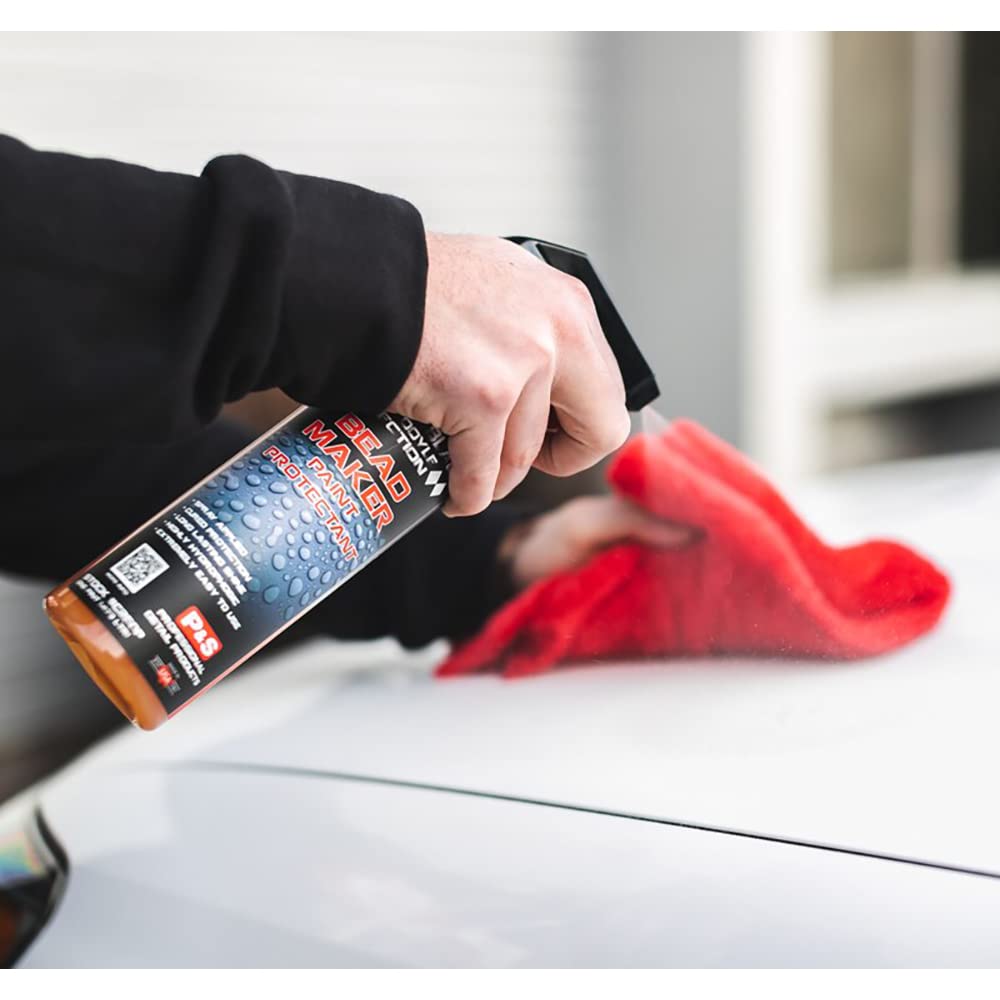 P & S Professional Detail Products Bead Maker + 4 Eagle Edgeless Microfiber Towels - Combo Kit - Paint Protectant & Sealant, Eas