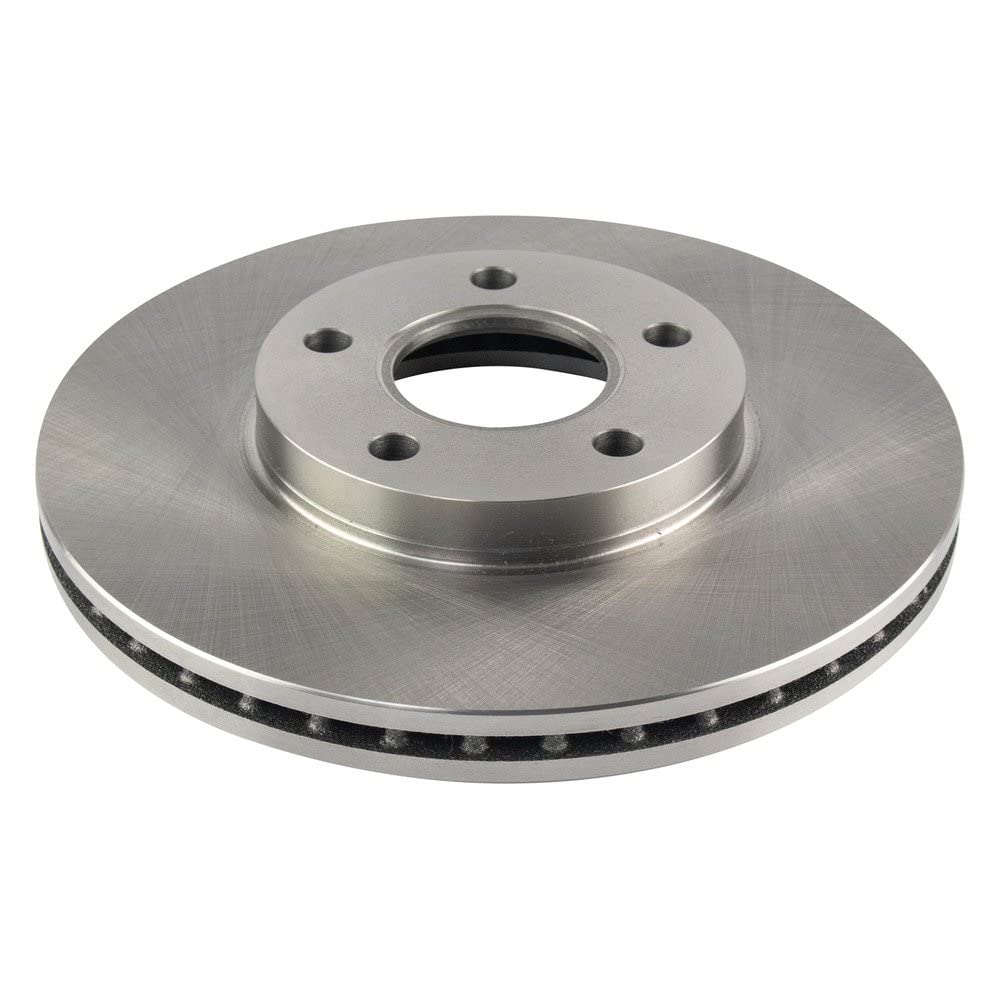 Trq Front Brake Rotors Set Vented Compatible With 2010-2013 Ford Transit Connect