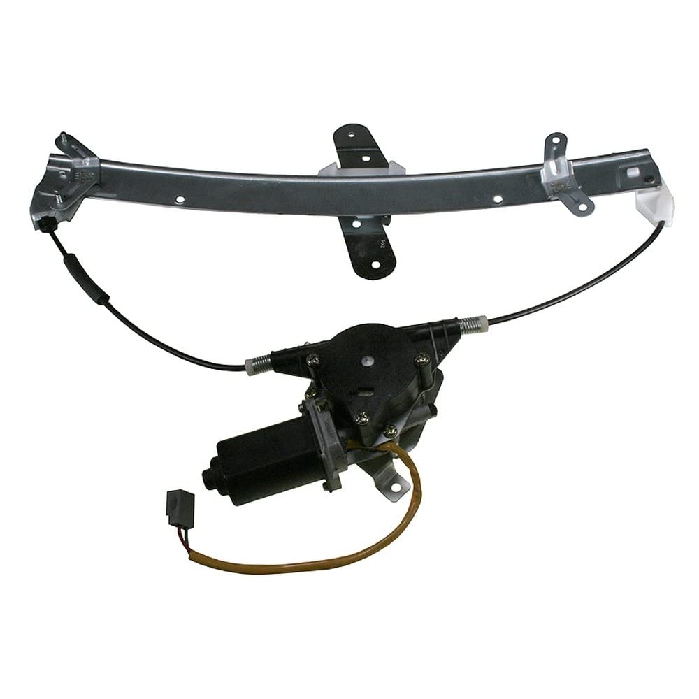Trq Front Right Power Window Regulator & Motor Assembly Passenger Side Compatible With 1998-2011 Lincoln Town Car