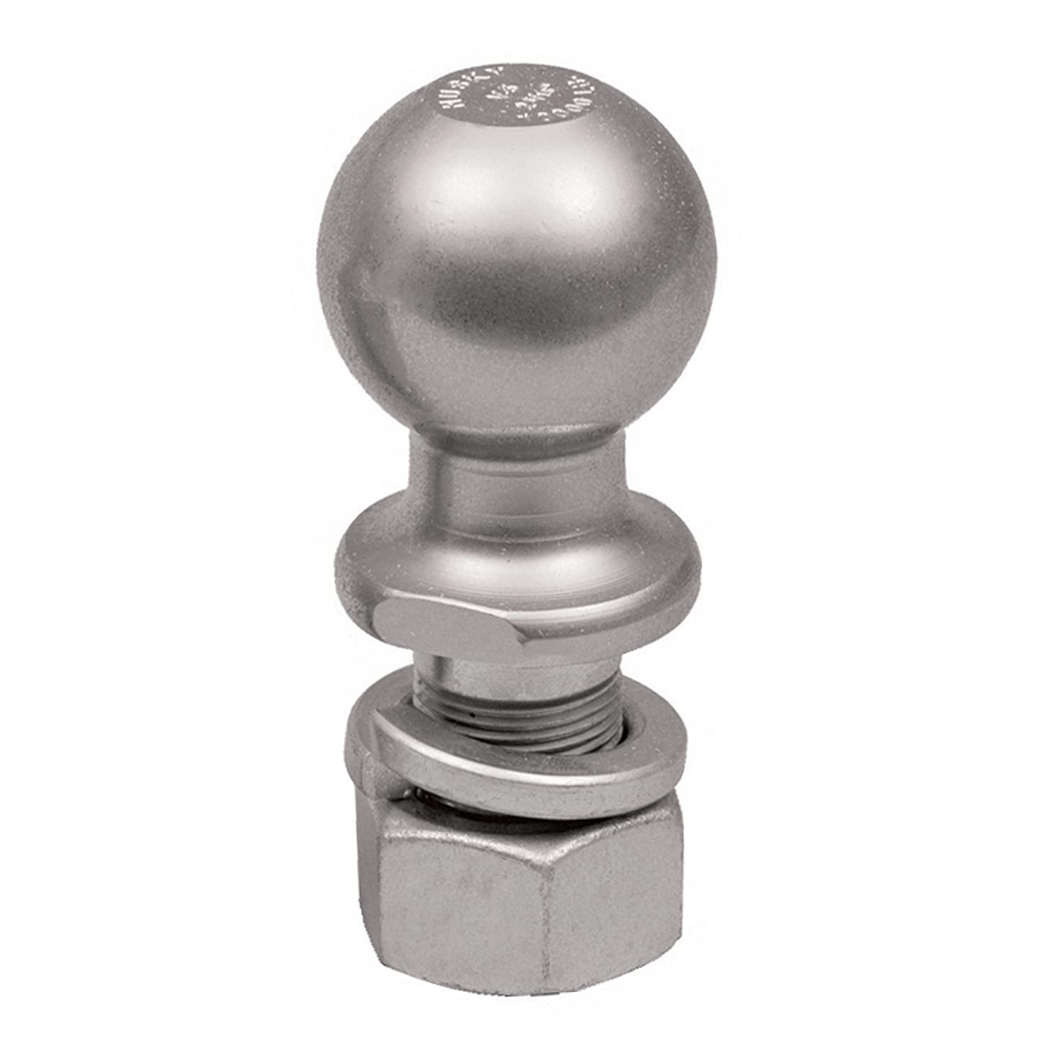 Husky Towing Husky 30255 2-5/16 X 1-1/4 X 2-5/8 Chrome Solid Steel Trailer Hitch Ball