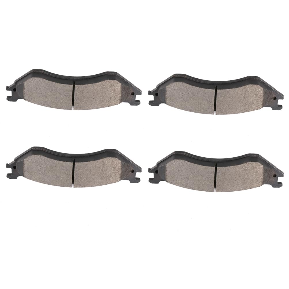 Scitoo D1077 Rear Semi-Metal Brake Pads Sets Fit For Dodge Ram 1500 2006-2008,For Dodge Ram 2500 2001-2008,For Dodge Ram 3500 20