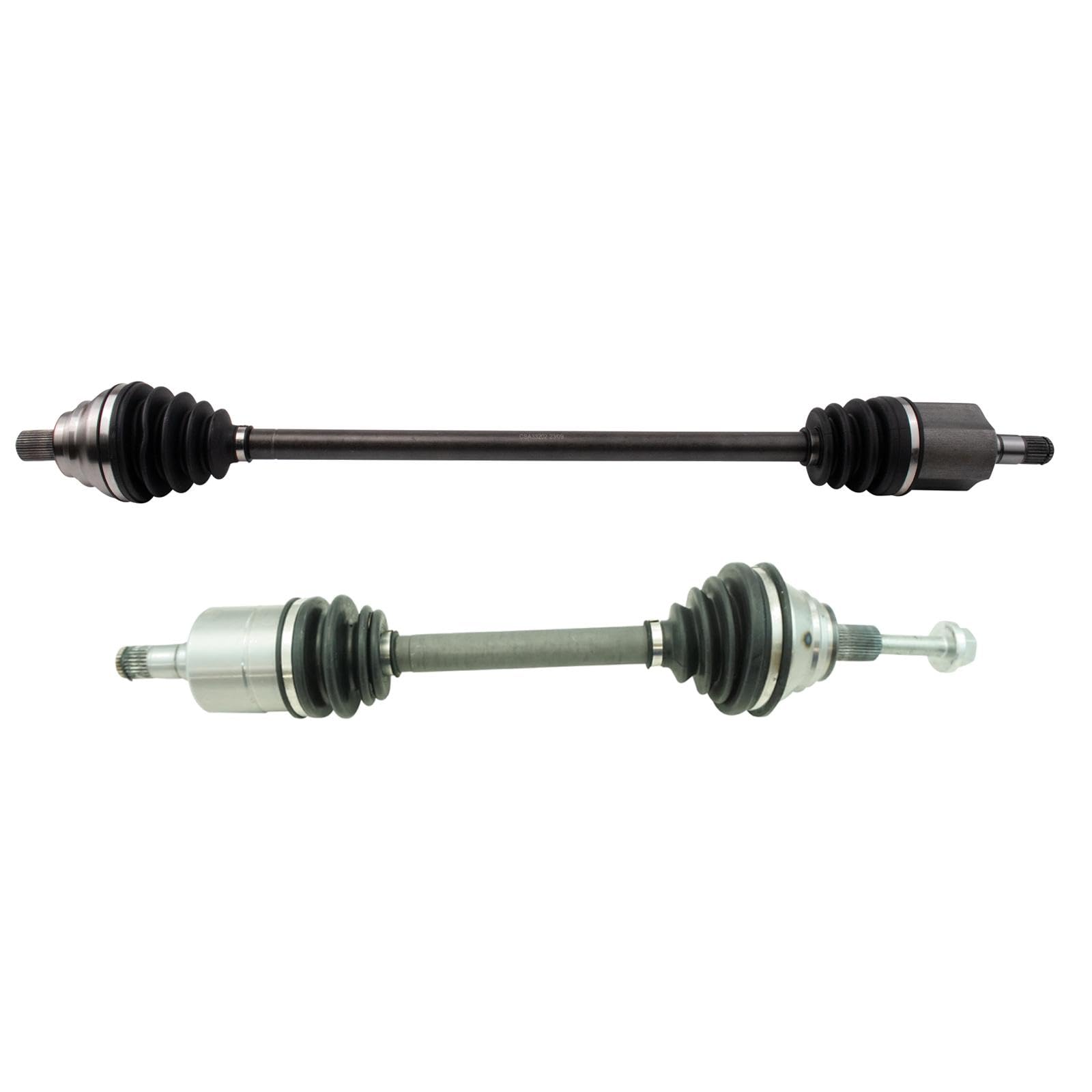 TRQ Front CV Axle Shaft Assembly Set Compatible with 2015-2018 Audi Q3 2006-2008 Volkswagen Passat 2009-2016 Tiguan 2017-2018 Ti