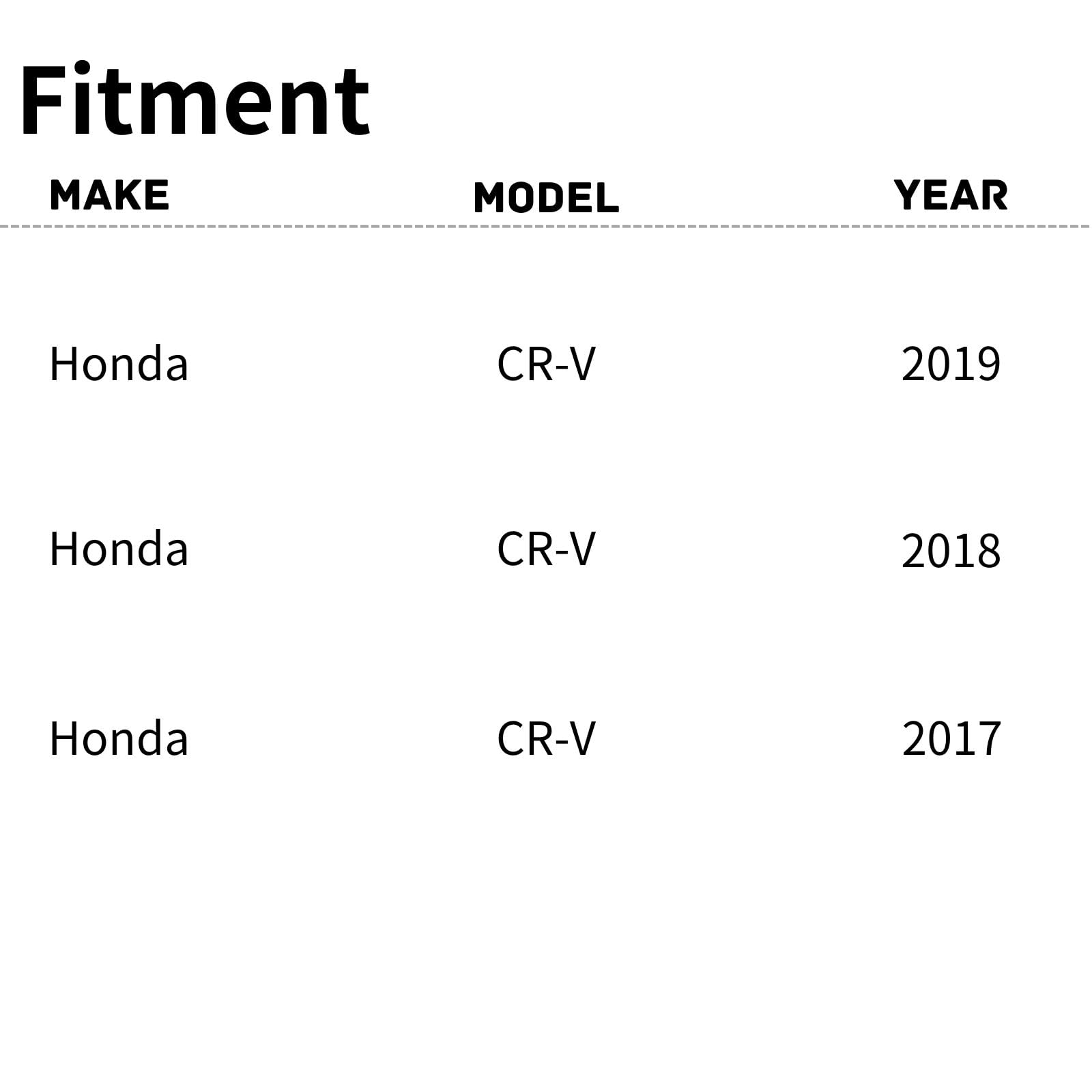 TYG (CAPA QUALITY) Active Grille Shutter For Honda CR-V 17'-19' Lower 71350-TLA-A01 HO1206101 w/Motor