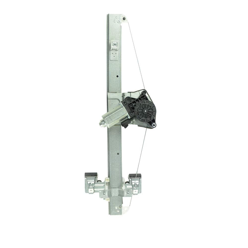 SHOWSEN 741-389 Rear Right Passenger Side Power Window Regulator W/Motor Fit 2007-2013 GMC Sierra/Chevy Silverado 1500 2500 HD 3