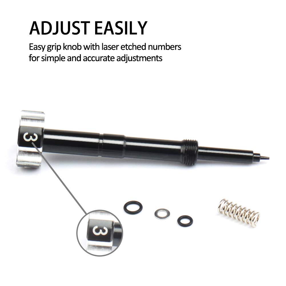 Air Fuel Mixture Screw Cnc Adjust Carb Fcr Air Screw Compatible With Keihin Carburetor Four-Strokes Fcr Carbs Motorcross Motorcy