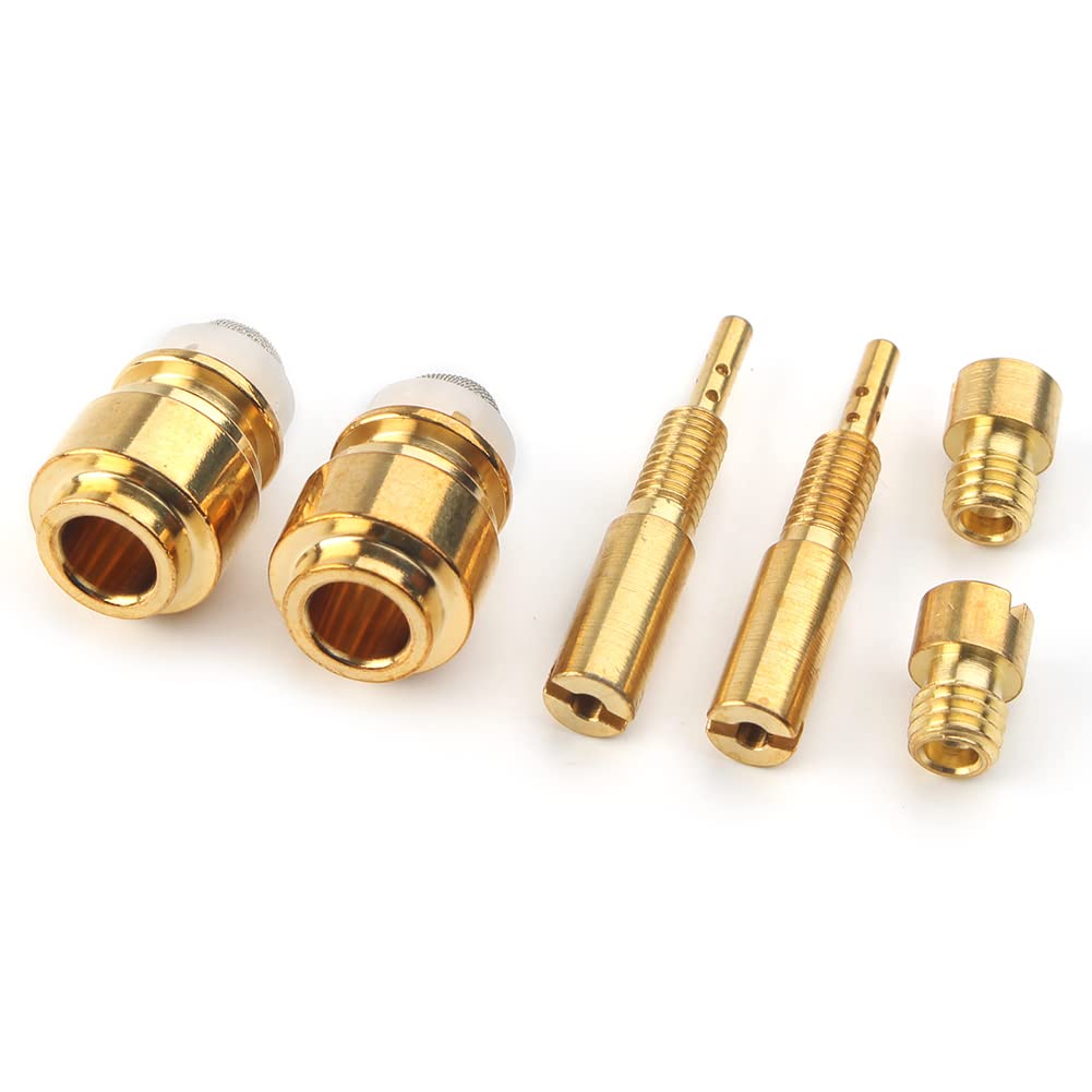 NEWSMARTS 2 Set Carburetor Carb Rebuild Fixing Kits for Hyosung GV250 Aquila