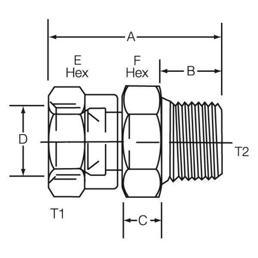 Dayco 146290 Hydraulic Coupling/Adapter