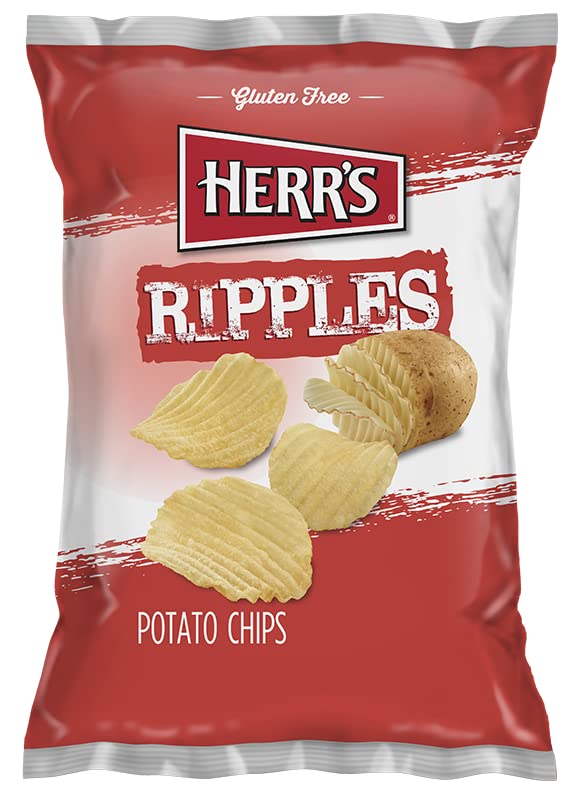 Herrs Ripple Potato Chips, 275 Ounce (Pack Of 24 Bags)