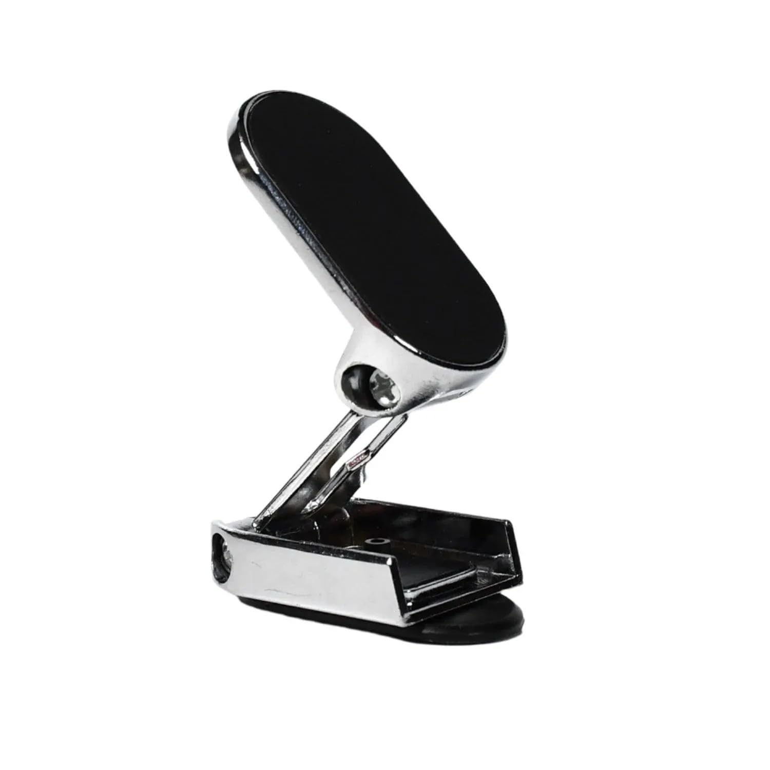 360 Degree Rotating Magnetic Car Phone Holder Foldable Metal Alloy Mobile Holder Dashboard Phone Mount Adjustable Magnetic Stand