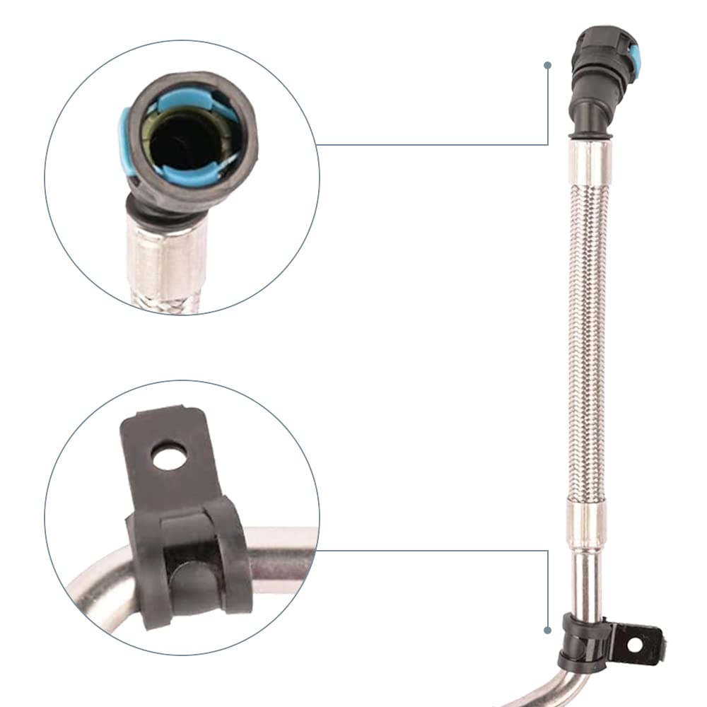 Getfarway Positive Crankcase Ventilation(PCV) Tube Compatible with Buick Envision,Cadillac ATS,Chevrolet Malibu 2013-2018, 12673