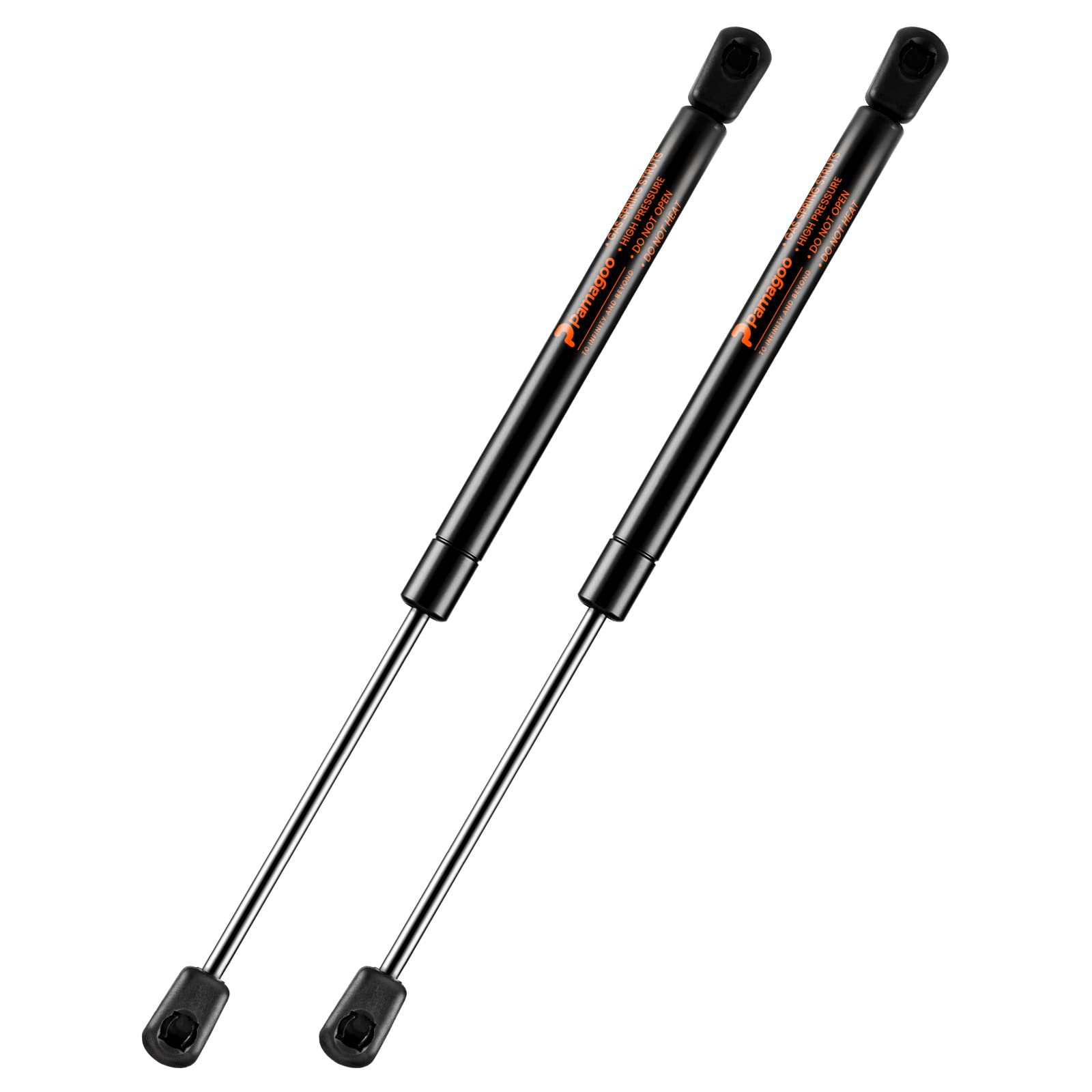 Pamagoo 15 Inch 40 Lbs Gas Shock C16-21702, 15'' Gas Prop Spring Strut Lift For Leer Snugtop Camper Shell Rear Topper Window Pic