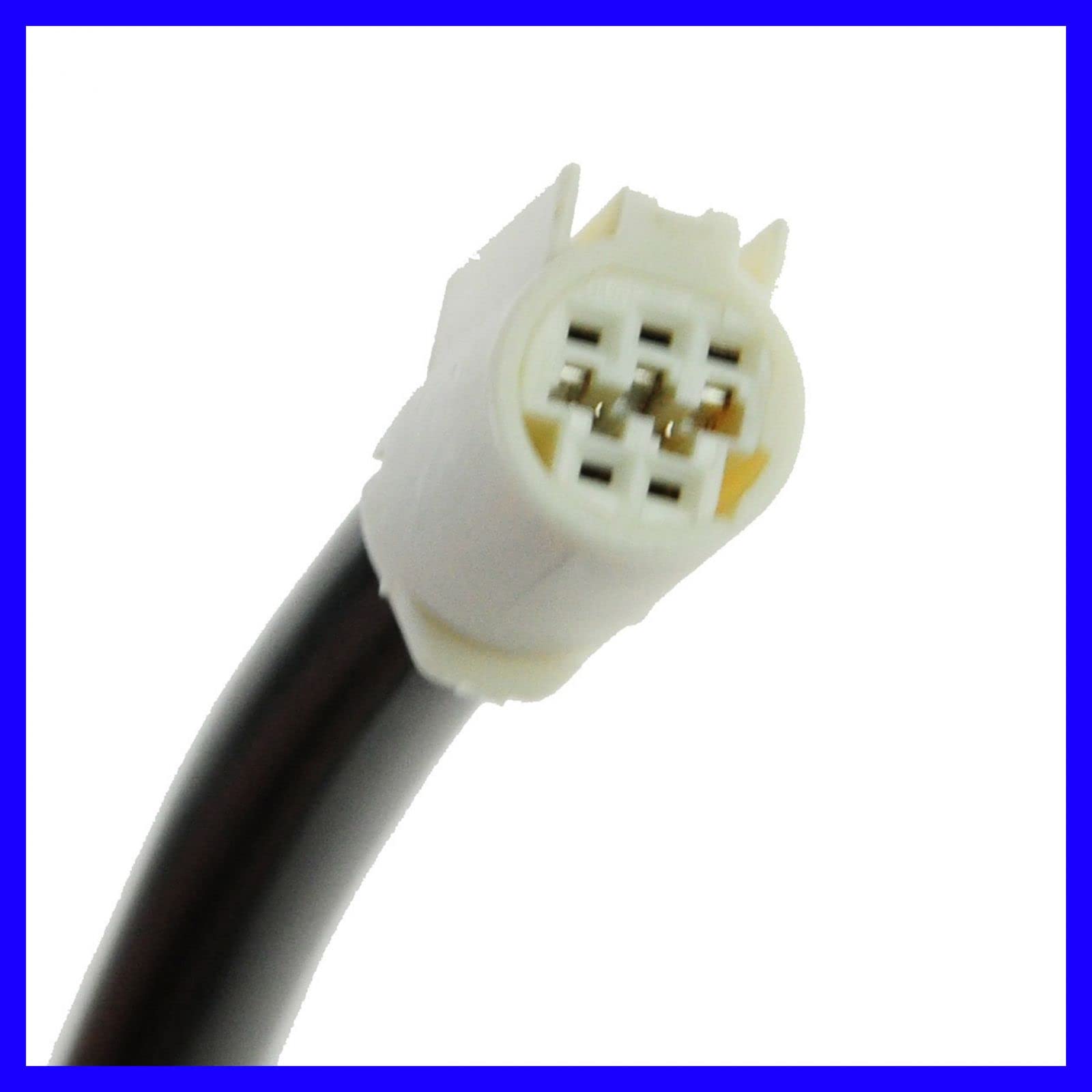 Trq Right Mirror Power With Housing Turn Signal With Black Cover Passenger Side Compatible With 2012-2015 Toyota Tacoma To132128