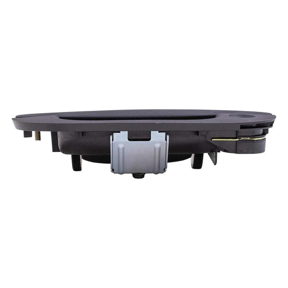 AutoandArt Brock Replacement Driver and Passenger Front Outside Outer Textured Door Handles compatible with Pickup Truck 55275023 55275022