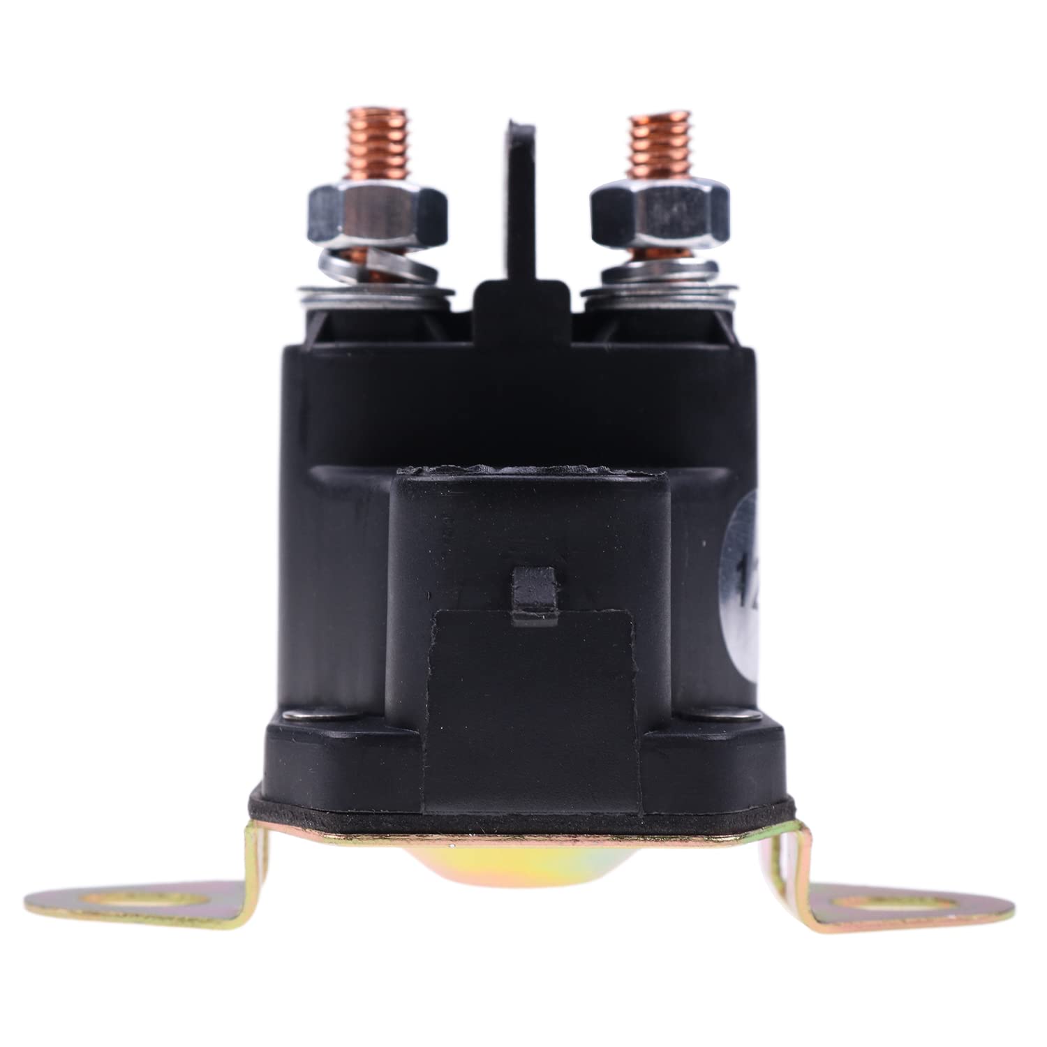 12V Solenoid Starter Relay Switch 7Cm-1221-212-51 M008904-000 Compatible With Trombetta 2Pin Black