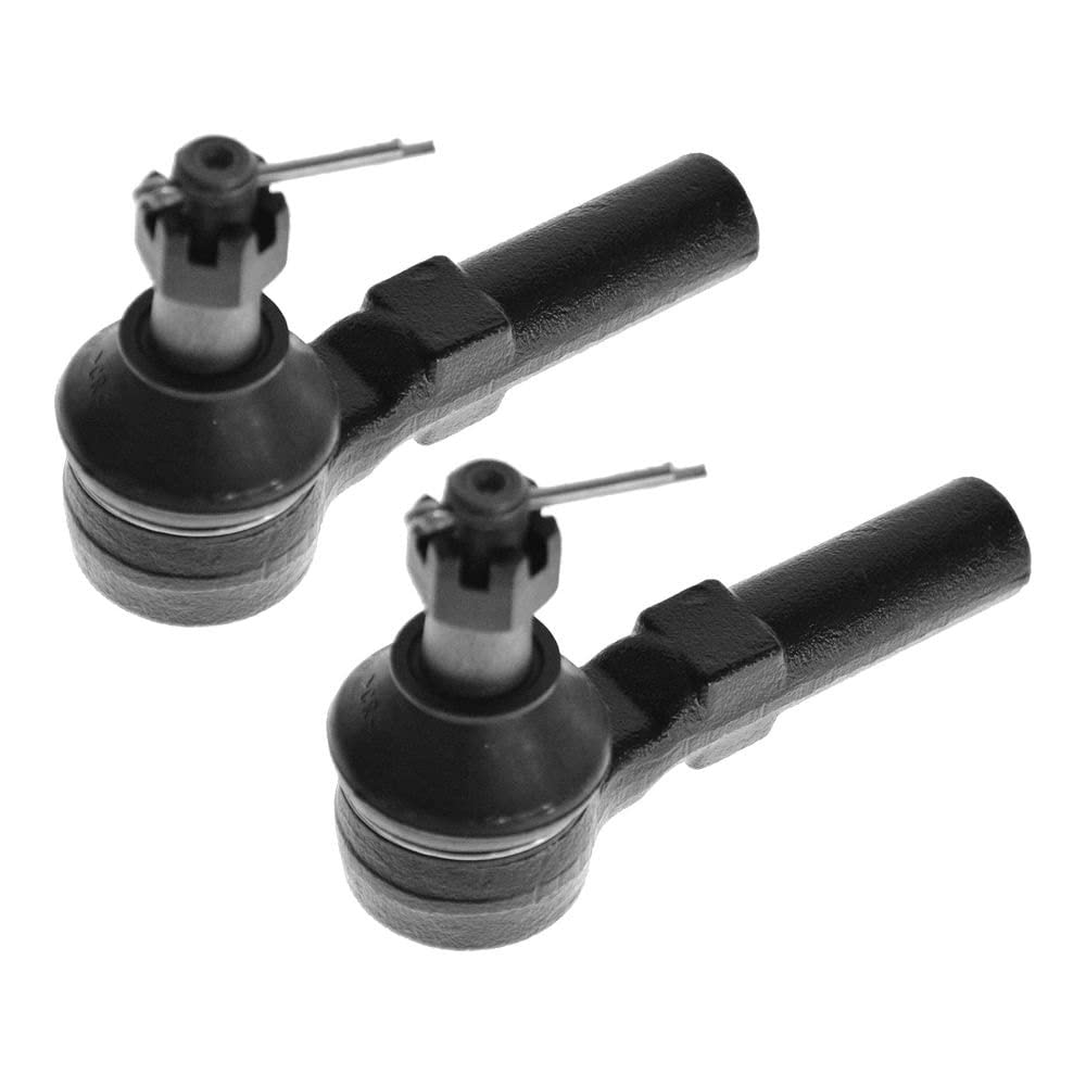 TRQ Front Outer Tie Rod Set Compatible with 2001-2009 Ford Escape Mazda Tribute 2005-2009 Mercury Mariner