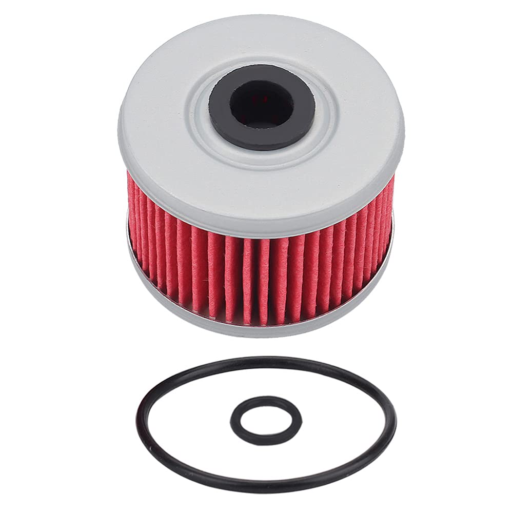 Alonegoer 10Pcs 400Ex Oil Filter Compatible With Hf113 15412-Hm5-A10 Foreman 500 Rancher Pioneer Rubicon Atc250Es Atc350X Trx250