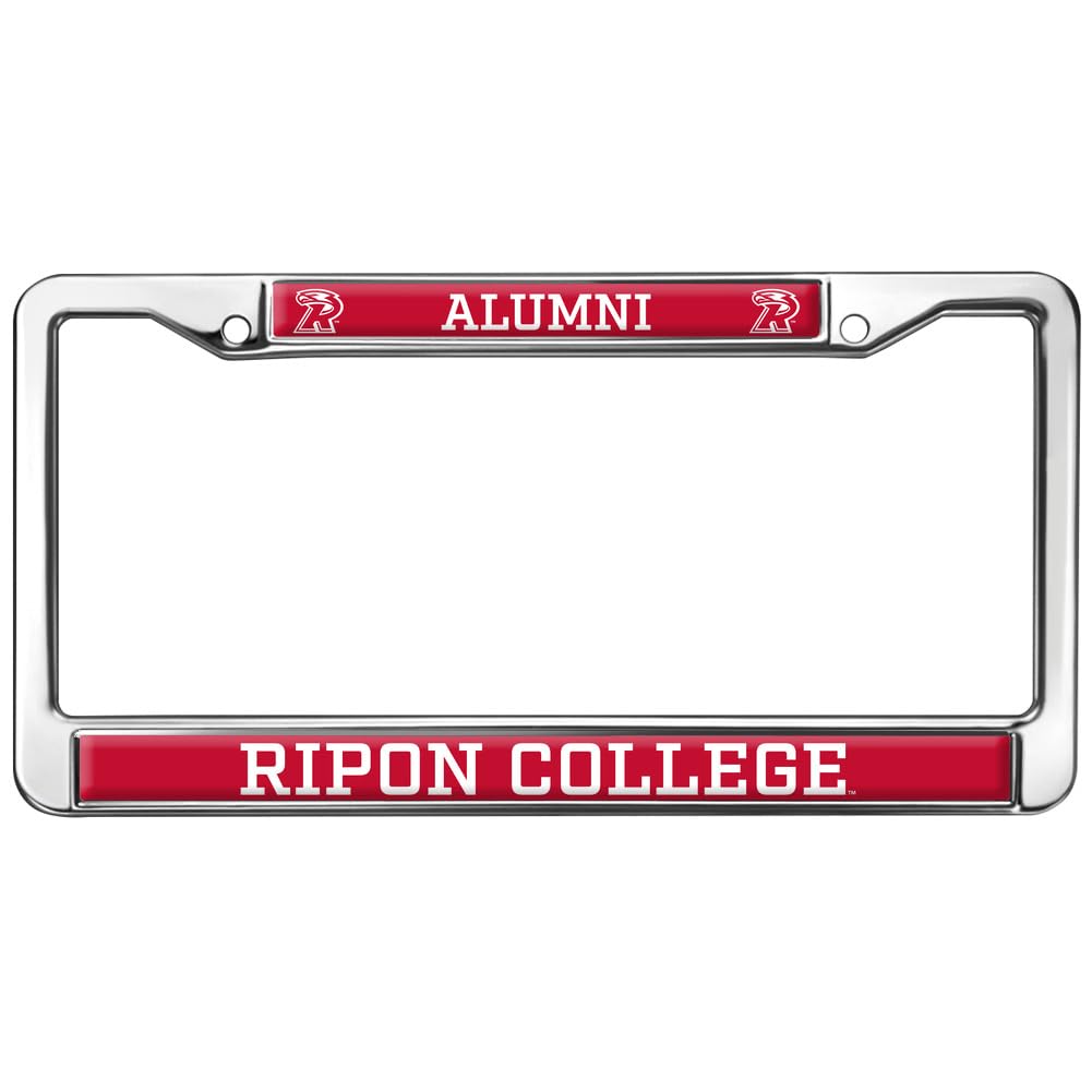 Ripon College Alumni Full Size Standard License Plate Metal Frame