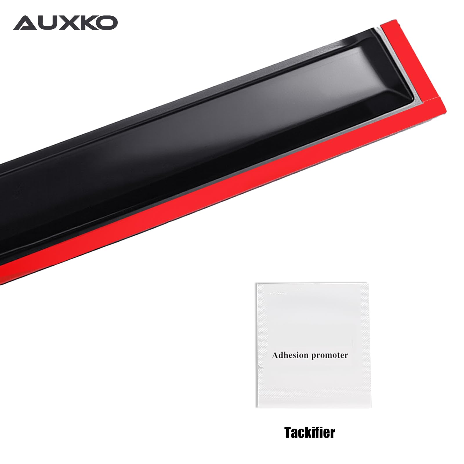 AUXKO Rain Guards for Hyundai Santa FE 2024 2025, Window Vent Visor Accessory - 3M Tape Rain Guard Window Visors for Santa FE Ca