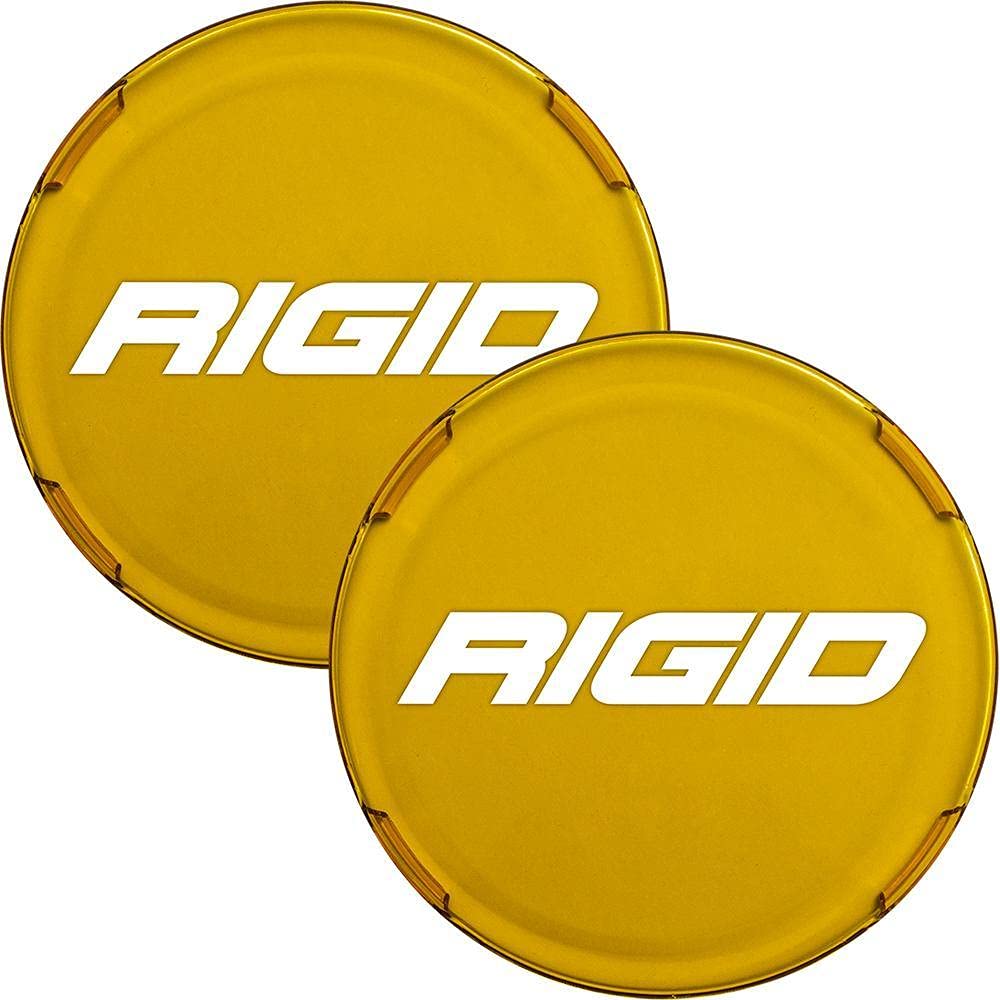 Rigid Industries (363662) 360-Series 6In Light Covers - Yellow (Pair)