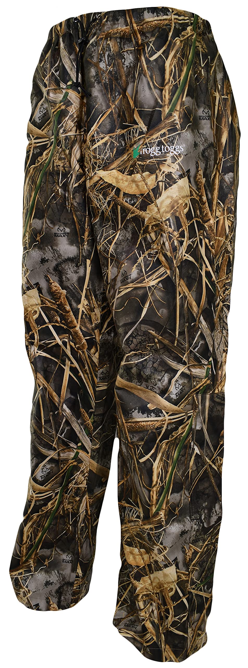 Frogg Toggs Men'S Standard Classic Pro Action Waterproof Breathable Rain Pant, Realtree Max-7, Medium