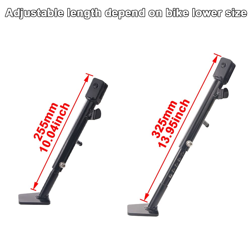 Xitomer 0-3'' For Dr650 Motorcycle Adjustable Kickstand Side Stand Fit For 1996-2020 2021 2022 2023 Dr650 Adjustable Side Stand