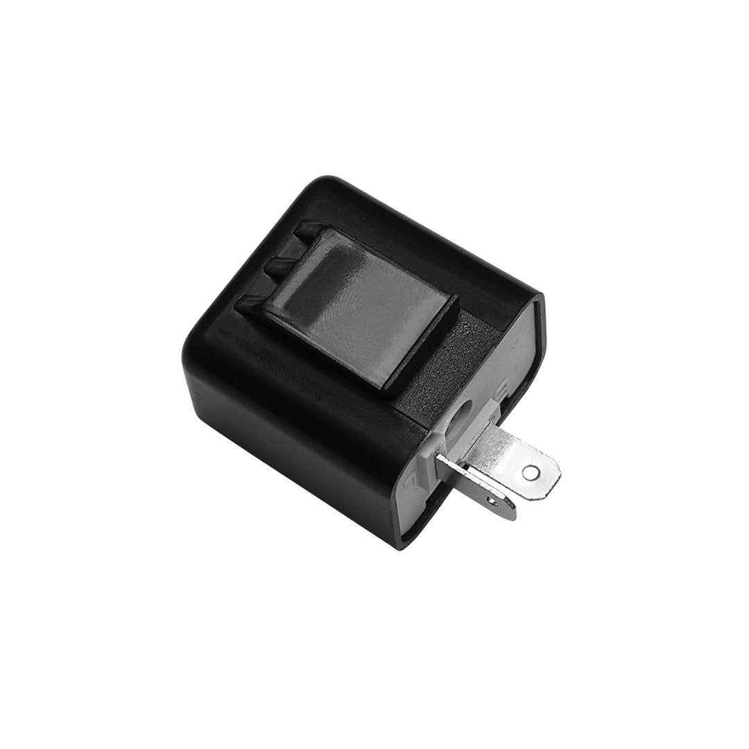 12V Speed Adjustable 2 Pin Direct Replacement Compatible Led Electronic Flasher Relay Fix Car And Motorcycle Turn Signal & Hazar
