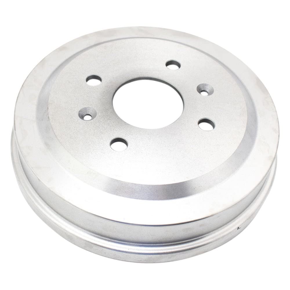 Trq Rear Brake Drum Pair Set Compatible With 2005-2011 Chevy Aveo / 2006-2011 Chevy Aveo 5/2007-2010 Pontiac G3 / 2013-2019 Chev