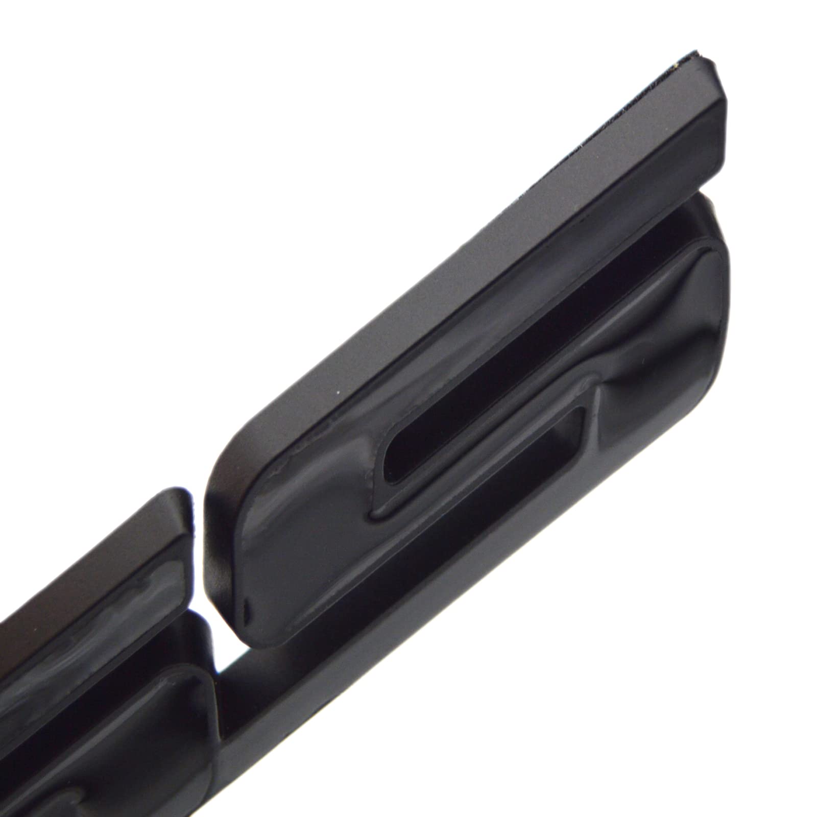 (Set of 2) Slant SS Grill Side Fender Trunk Emblem Decal with Adhesive for Chevrolet Chevy Camaro Impala Malibu Holden