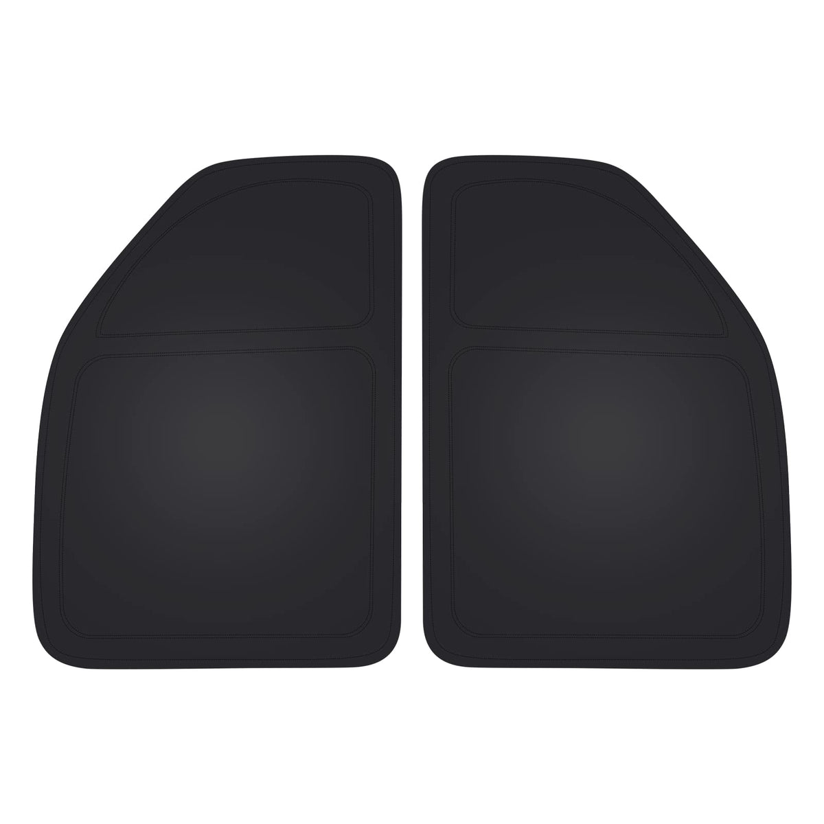 T Tgbros Side Window Sunshade For 2019-2025 Dodge Ram 1500 Crewcab Mega Cab 4Dr 4Door Pickup Truck Front Seat Sun Shield Blocks