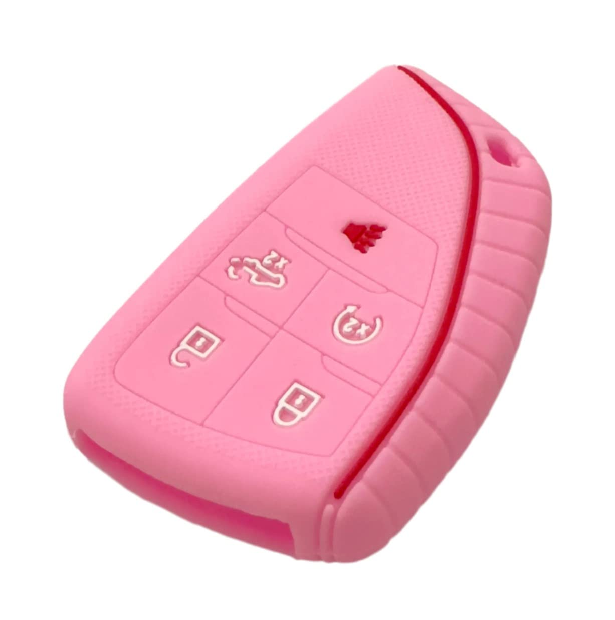 Reprotecting Silicone Rubber Key Fob Cover Compatible With 2022 2023 2024 Chevrolet Silverado 1500 Gmc Sierra 1500 2500Hd 3500Hd